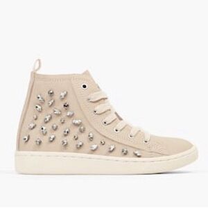 Zara rhinestone embellished sneakers